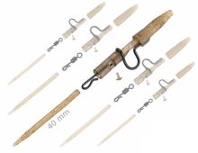 Zfish Závesky Heavy Duty Clip Complete Pin Set 40 mm 5 ks