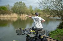 Matrix Tričko Large Logo T-Shirt Marl Grey Lime (6)