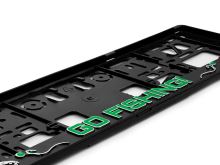 Delphin 3D držiak SPZ GoFishing! (2)