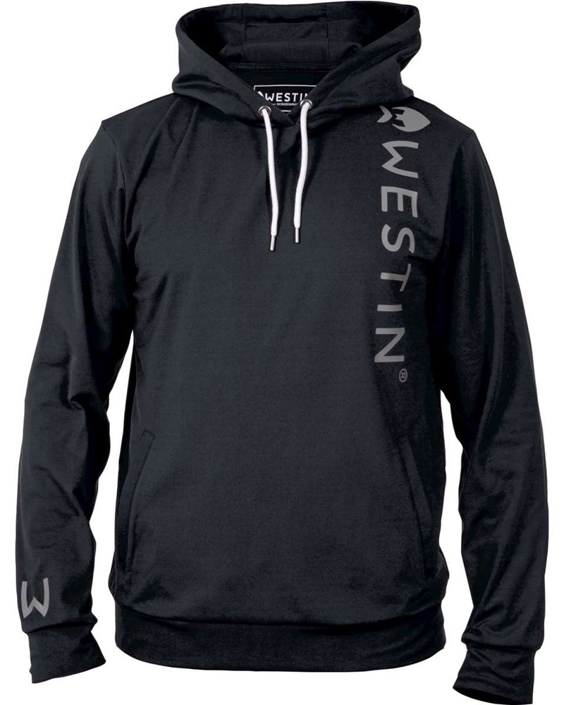 E-shop Westin mikina vertical tech hoodie black - xl