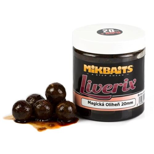 Mikbaits LiveriX Boilie V Dipe Magická Oliheň 250 g