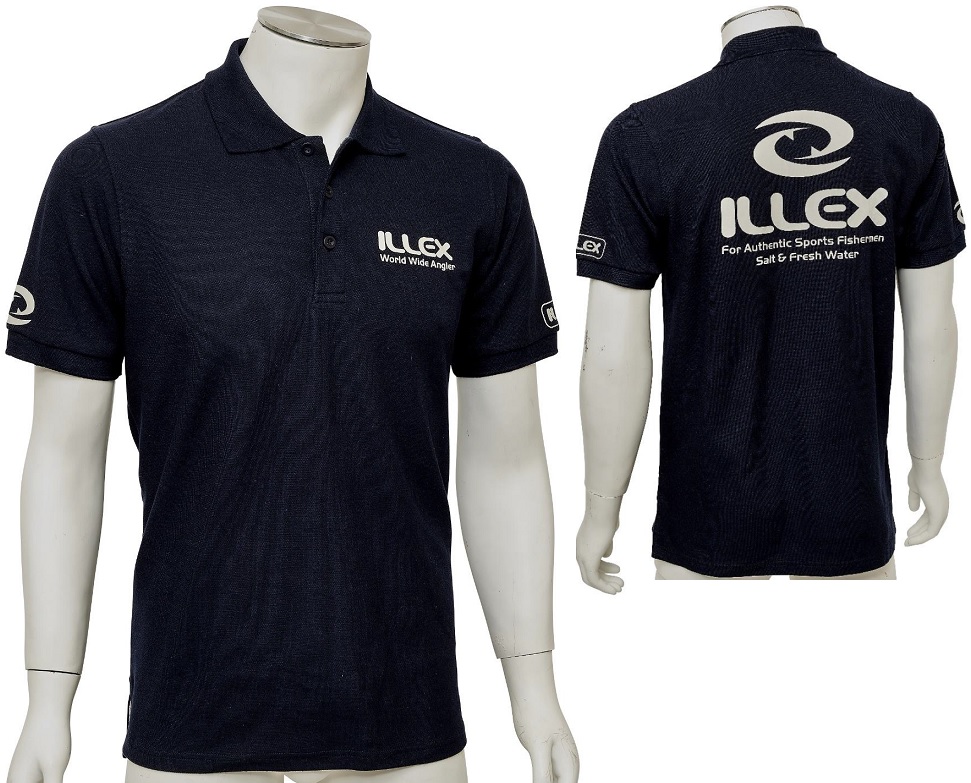 Illex tričko polo navy blue - xl