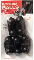 Hell-Cat Hrkálka Scream Balls Black 5 ks (1)