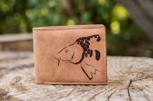 Giants Fishing Peňaženka Hnedá Hlava Kapra Brown Wallet Carp Head (4)