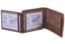 Mercucio Peňaženka Svetlohnedá Vzor 49 Pstruh S Prútom (2)