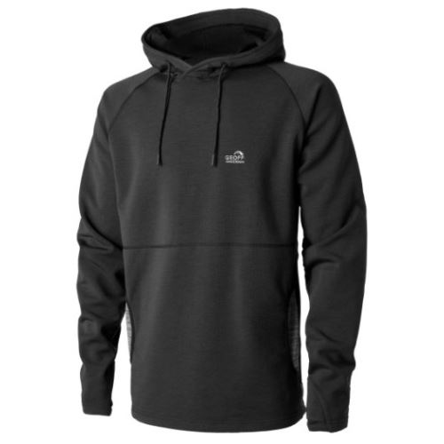 Geoff Anderson Mikina s Kapucí WizWool 335 Čierna