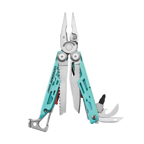 Leatherman Kliešte Signal Aqua Stainless