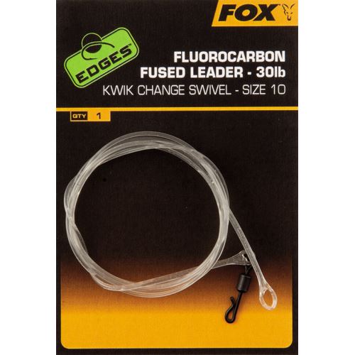 Fox Nadväzec Fluorocarbon Fused Leader 75 cm 30 lb