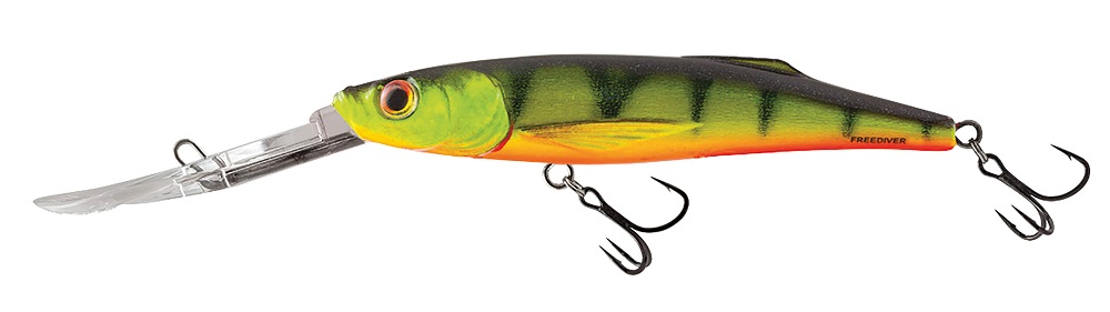 Salmo wobler freediver super deep runner hot perch - 7 cm 8 g