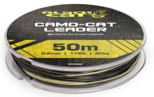 Black Cat Splietaná Náväzcová Šnúra Camo-Cat Leader 50 m (2)