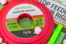 Korum Náväzec Limitless Quickstop Feeder Hair Rigs 8 ks 75 cm (6)