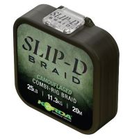 Korda Náväzcová Šnúra Slip-D Braid 25 lb 20 m (2)