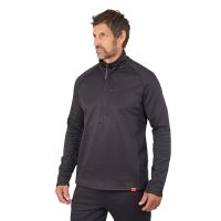 Grundéns Termoprádlo Grundies Thermal 1/2 Zip Black (2)