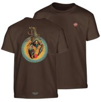 Giants Fishing Tričko Detské Rak Hnedé - 7-8 rokov