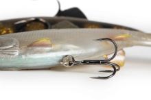 Fox Rage Gumová Nástraha Replicant Wobble Silver Ghost  - 23 cm 130 g (1)