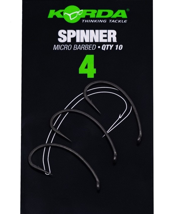 Korda háčiky bez protihrotu spinner b - 4