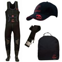 Behr Kaprarské neoprenové prsačky RED CARP (1)