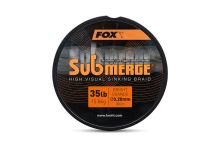 Fox Splietaná Šnúra Submerge Orange Sinking Braid 300 m (4)