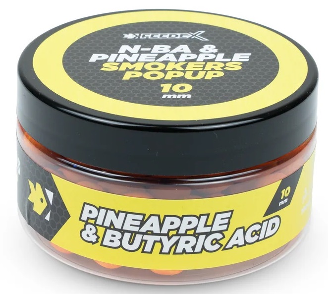 E-shop Feeder expert plávajúce boilie smokers pop-up 100 ml 10 mm - butyric ananás
