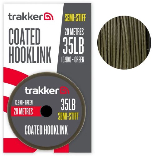 Trakker Náväzcová Šnúra Semi Stiff Coated Hooklink 20 m