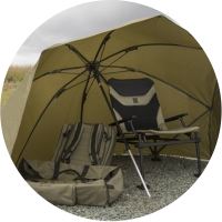 Korum Brolly Graphite Brolly Shelter