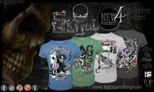 HOTSPOT DESIGN Tričko Skull Piker (2)