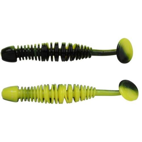 Berkley Gumová Nástraha Powerbait Power Leech Black Sunshine Yellow