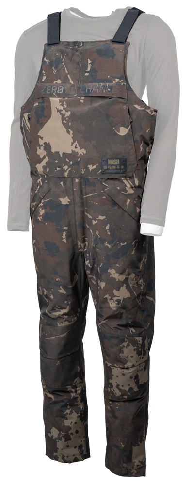 E-shop Nash nohavice zero tolerance helluva waterproof bib and brace camo - xxl