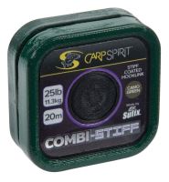 Carp Spirit Náväzcová Šnúra Combi Stiff Camo Green 20 m