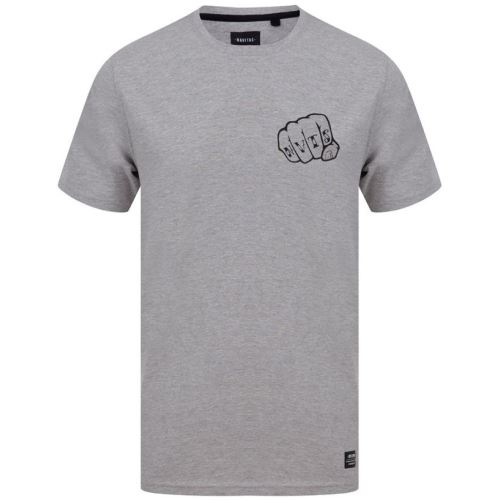 Navitas Tričko Knuckles Tee Grey Marle