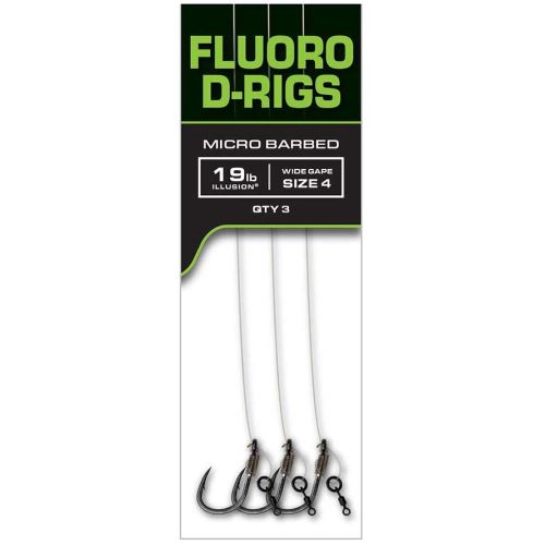 Fox Náväzce Carp Ready Rigs Fluoro D-Rig 3 ks