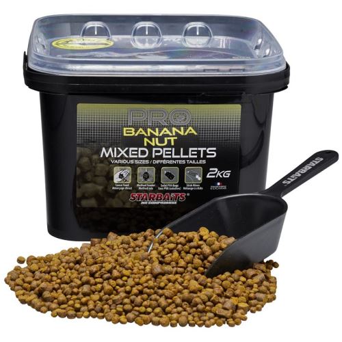 Starbaits Pelety Mixed Pro Banana Nut 2 kg