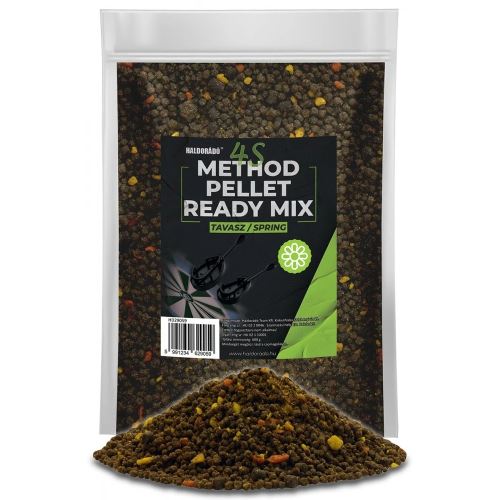 Haldorádó Pelety 4S Method Pellet Ready Mix 600 g 2-4 mm Haldorádó Pelety 4S Method Pellet Ready Mix 600 g 2-4 mm