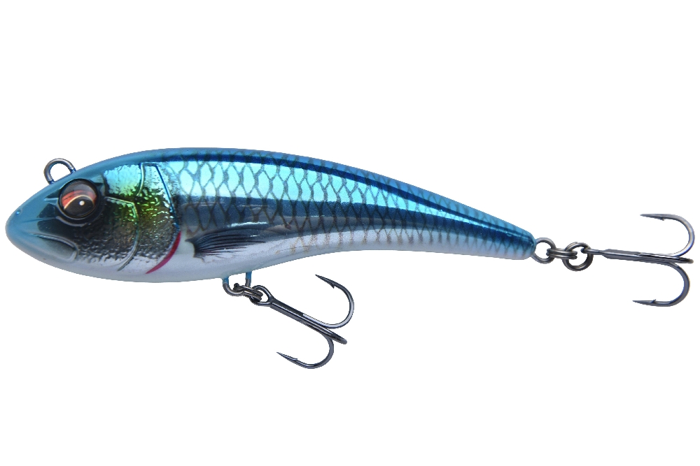 E-shop Savage gear wobler low glider jerk slow sinking blue chrome - 17 cm 112 g