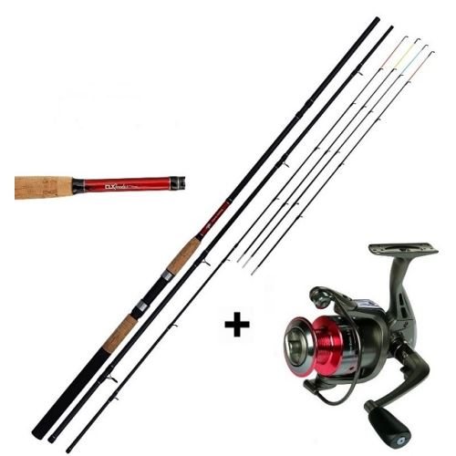 Giants Fishing Prút CLX Feeder TR Medium 3,6 m 90 g + navijak