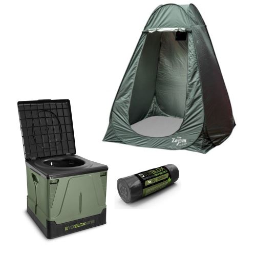 Delphin Set Toaleta Toiblox King + Stan + Vrecká Toiblox