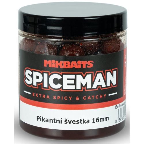 Mikbaits Boilie V Dipe Spiceman  Pikantná Slivka 250 ml