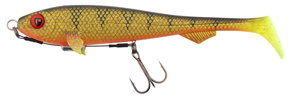 E-shop Fox rage gumová nástraha super slick shad loaded uv natural perch - 18 cm