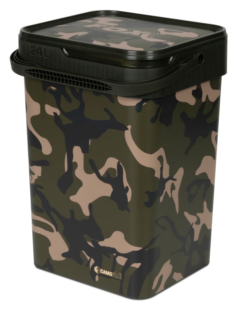 E-shop Fox vedierko camo bucket - 24 l
