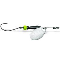 JigovkyCZ Rotačka Classic Barbless Silver (Black/Chartreuse Body) - 2