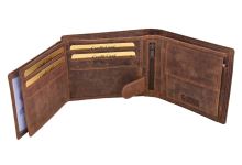 Mercucio Peňaženka Natural Vzor 50 Zubáč s Udicou (1)