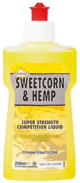 Dynamite baits liquid xl sweetcorn hemp 250 ml