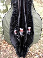 R-spekt Triple polstrované khaki púzdro na 3 prúty (8)