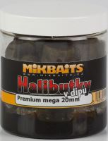 Mikbaits Chytacie Halibutky v dipe 20mm 250ml-Cesnak mega
