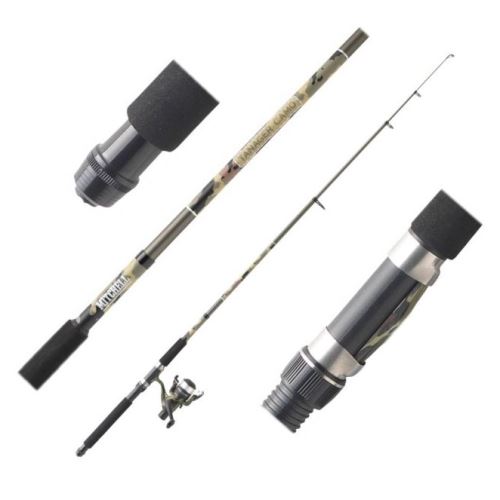 Mitchell Prút Tanager Camo Tele 1,8 m 5-15 g + Navijak 20 RD