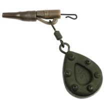 Giants Fishing Prevlek Na Závesku Tail Rubbers Green 10 ks 20 mm (1)