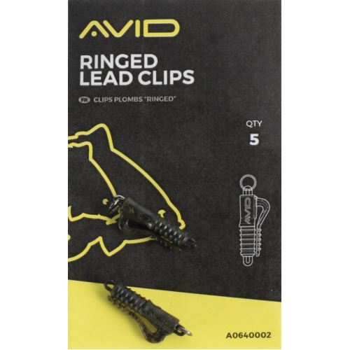 Avid Carp Záveska Outliner Ringed Lead Clips