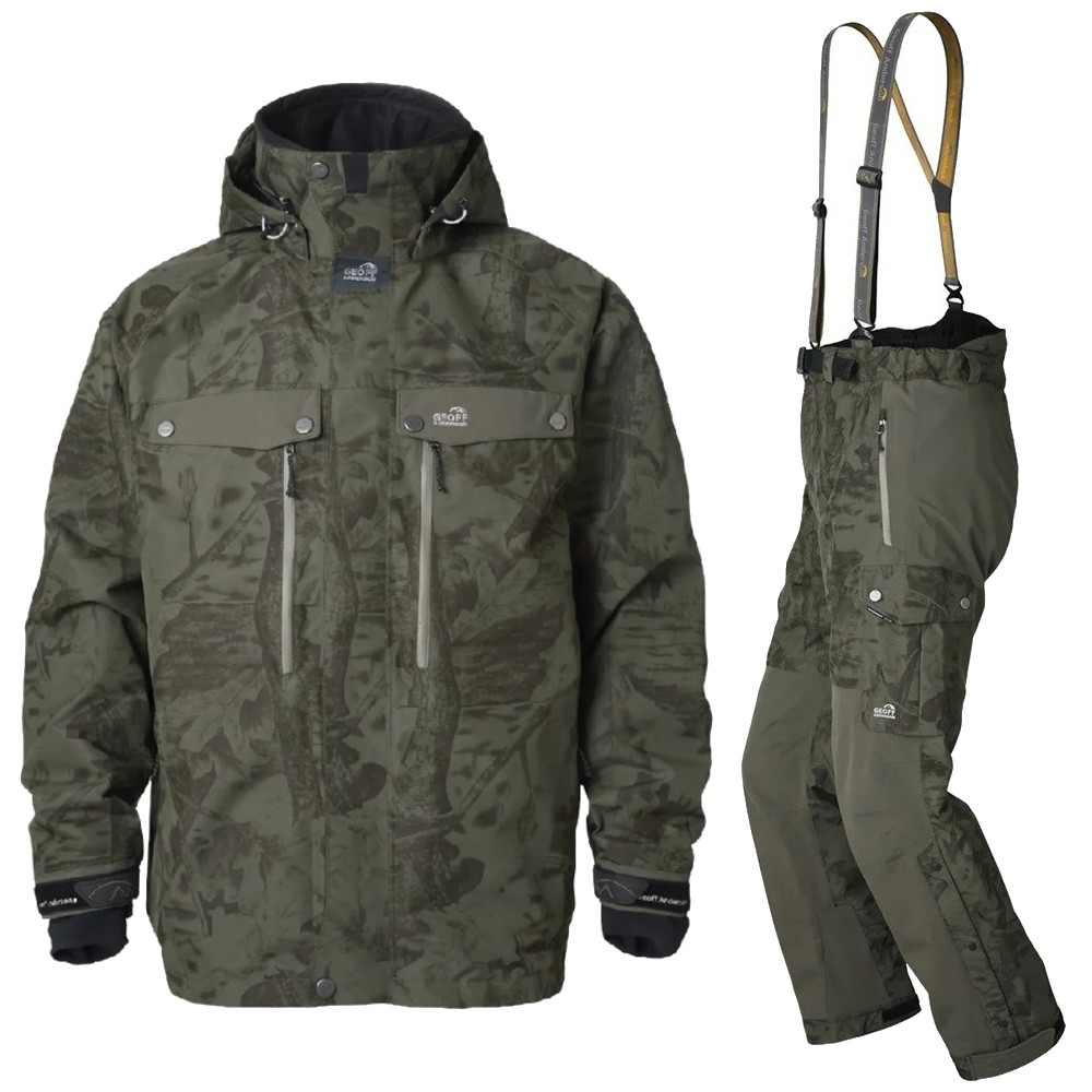 E-shop Geoff anderson bunda dozer7 leaf maskáč + nohavice urus7 leaf maskáč - s