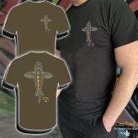 Vass Tričko Carp Rising T-Shirt Khaki (1)