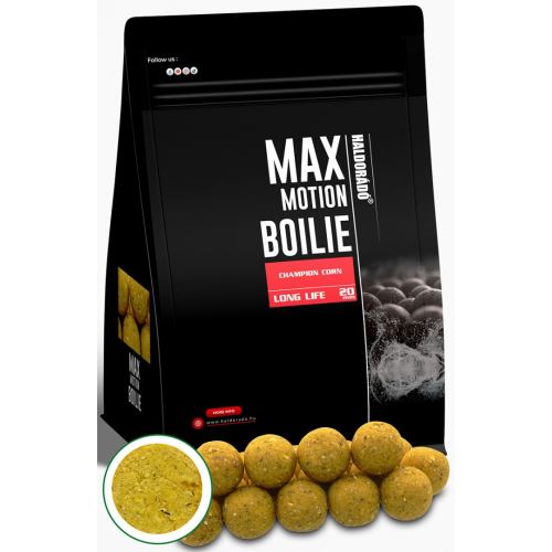 Haldorádó Boilies Max Motion Long Life Champion Corn